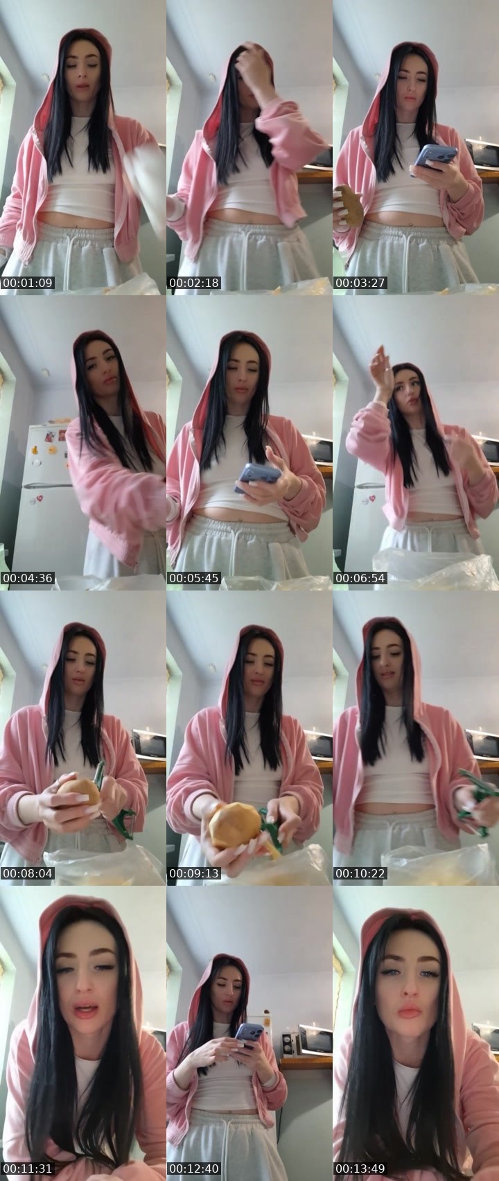 Contact-sheet preview of 🌸MARUsIA💯's Liveme recording