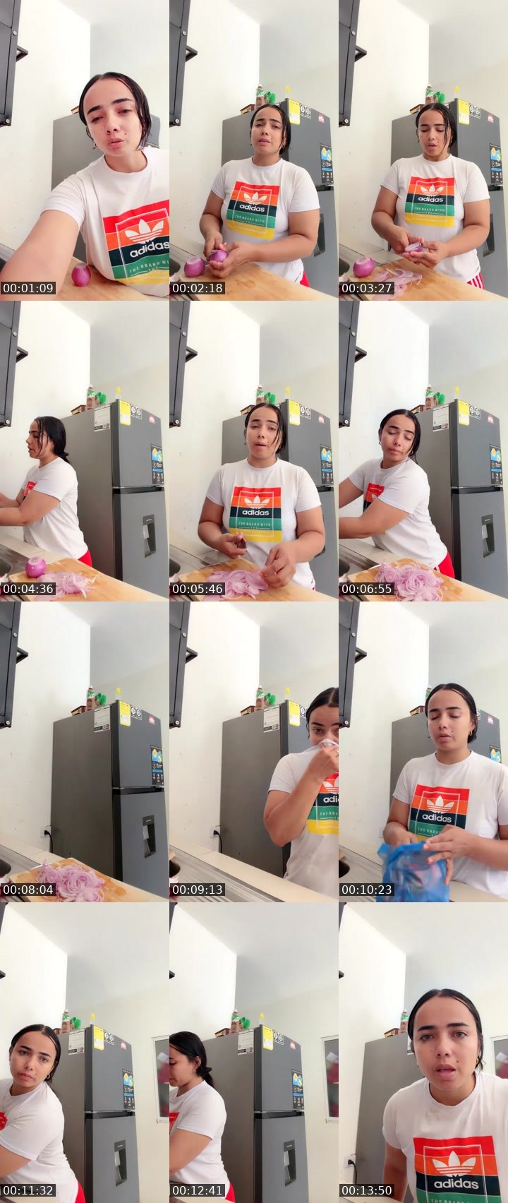 Contact-sheet preview of Caramelita's Liveme recording