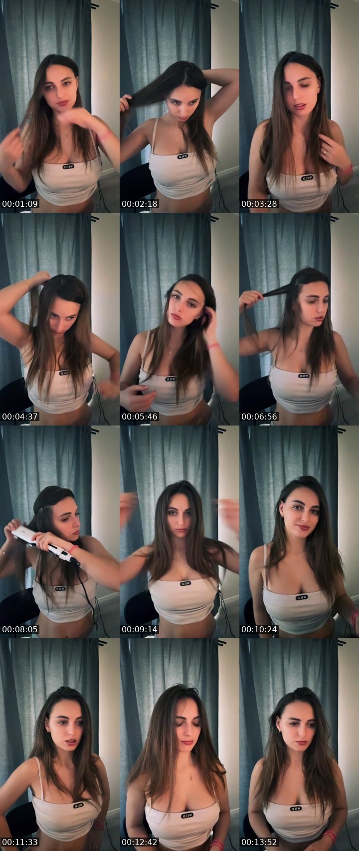 Contact-sheet preview of 💯𝒞𝓊𝓉ℯ℄𝒜𝓁ℯ𝓍🦋's Liveme recording