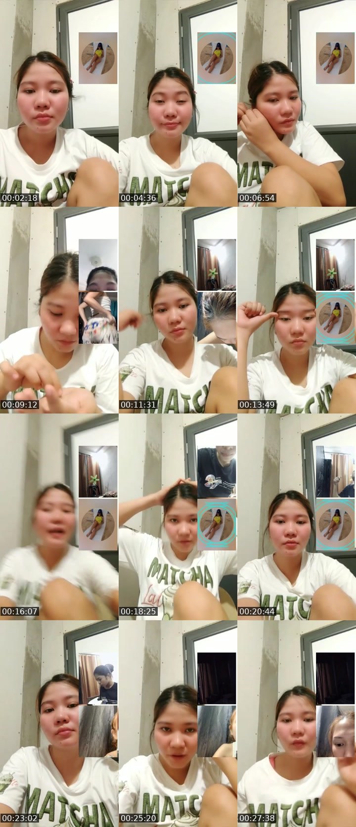 Contact-sheet preview of TA⃟🪽ashie's Liveme recording