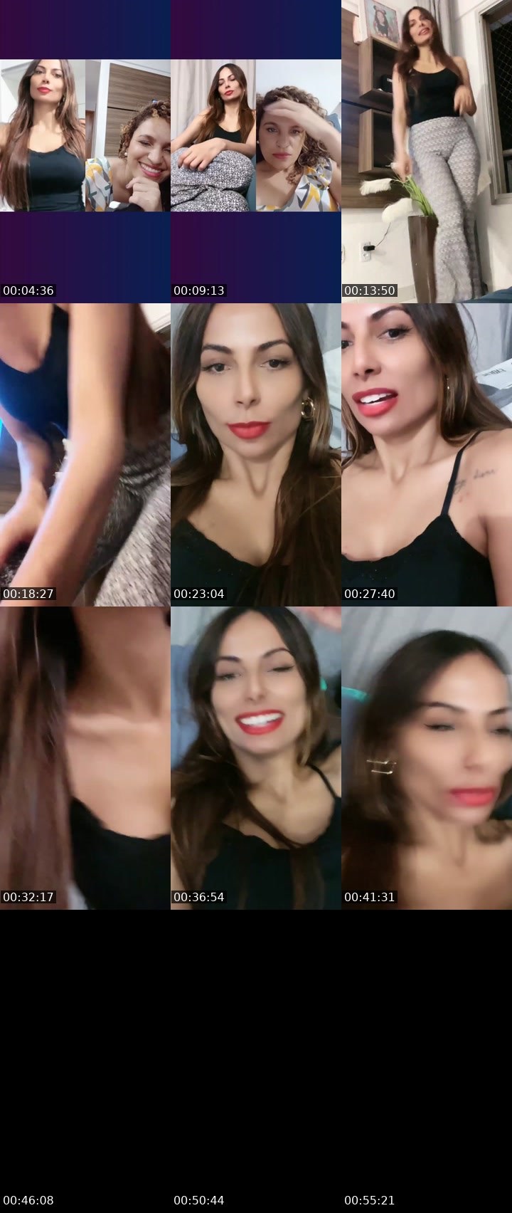 Contact-sheet preview of Maeva 🥂's Liveme recording