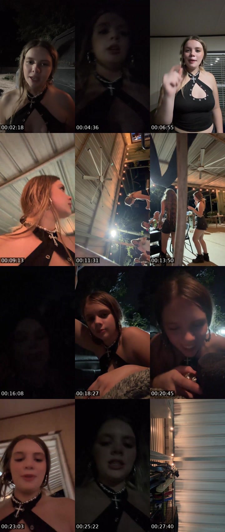 Contact-sheet preview of 🔥QueenDuckMf🔥's Liveme recording