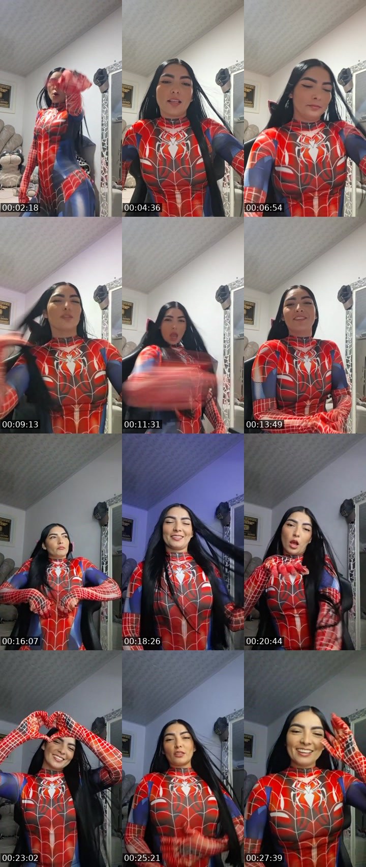 Contact-sheet preview of 🫦 flaka 🌈🔆's Liveme recording