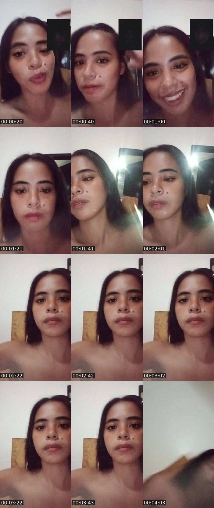 Contact-sheet preview of 🍃👸yuna🌼's Liveme recording