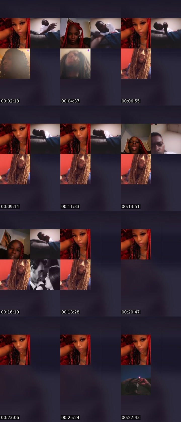 Contact-sheet preview of 🫧fυиѕιzє🌈's Liveme recording