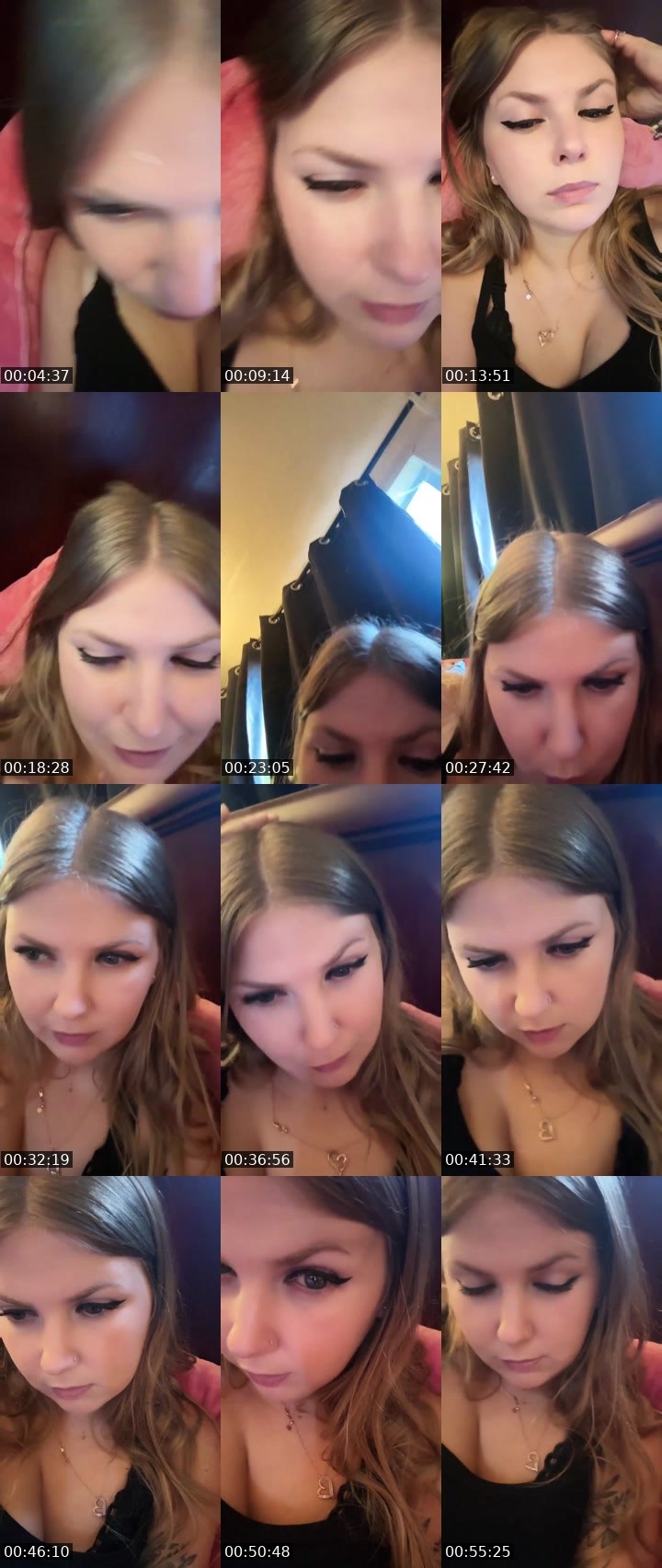 Contact-sheet preview of 🍯LyssPlease💛's Liveme recording