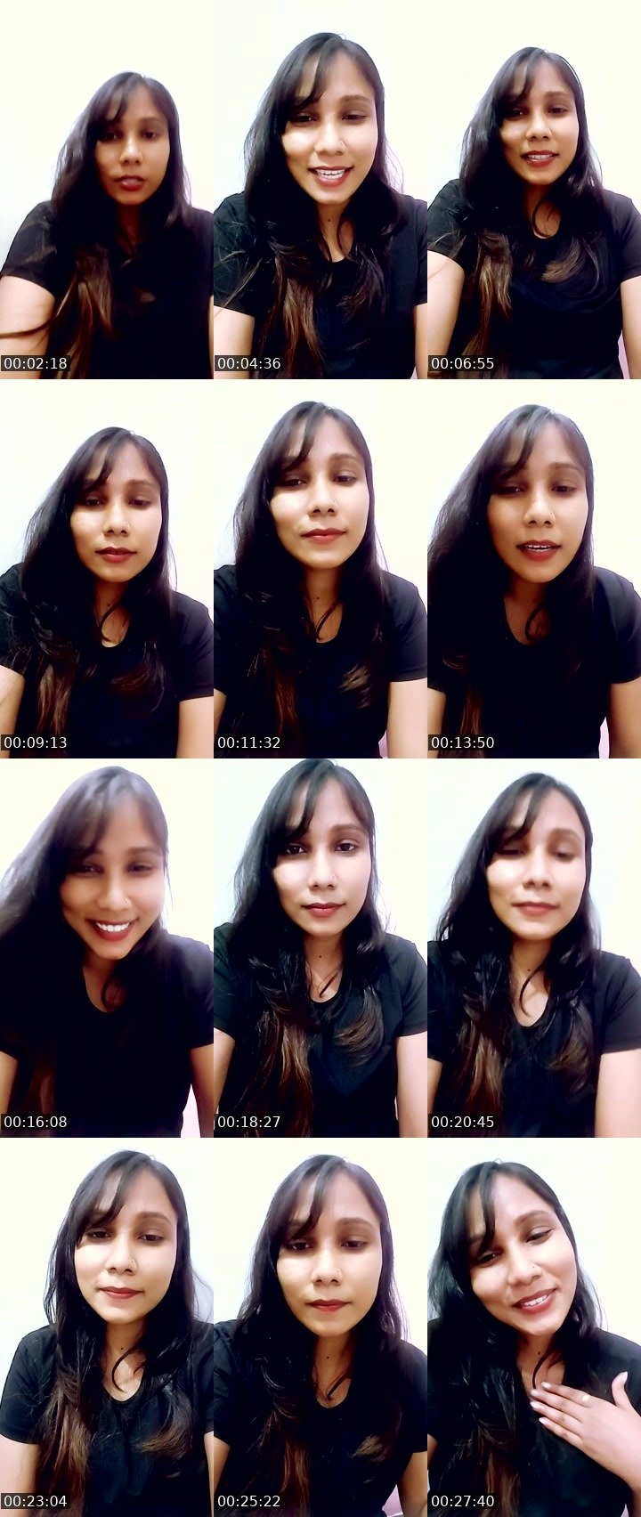 Contact-sheet preview of ..🫂saru....'s Liveme recording