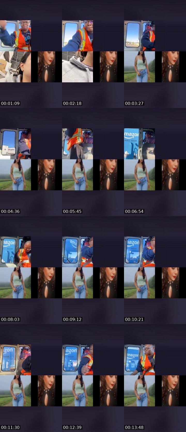 Contact-sheet preview of 🖤🩷Nezuko🩷🖤's Liveme recording