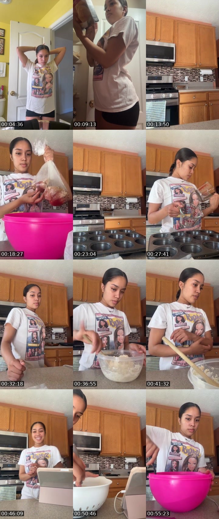 Contact-sheet preview of petitelittlething's Liveme recording