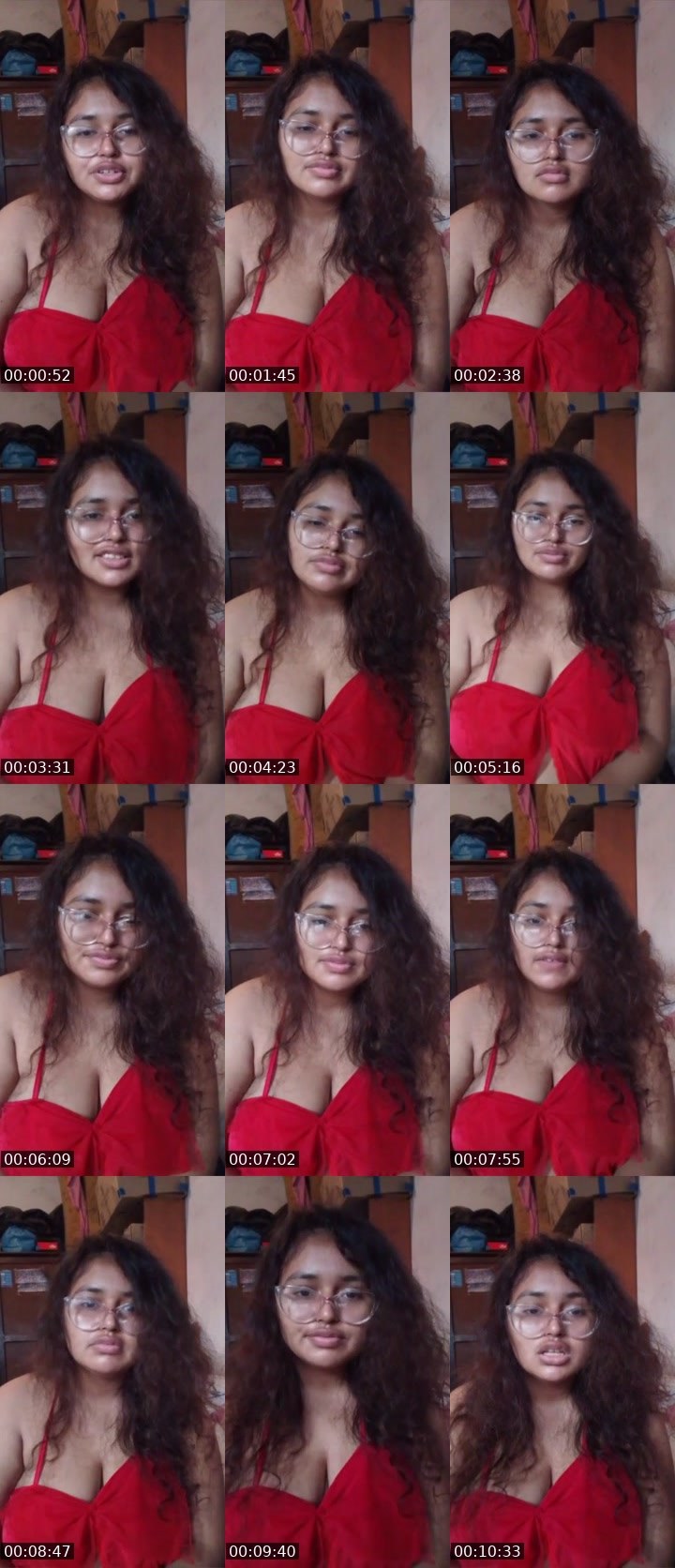 Contact-sheet preview of Ángel's Liveme recording