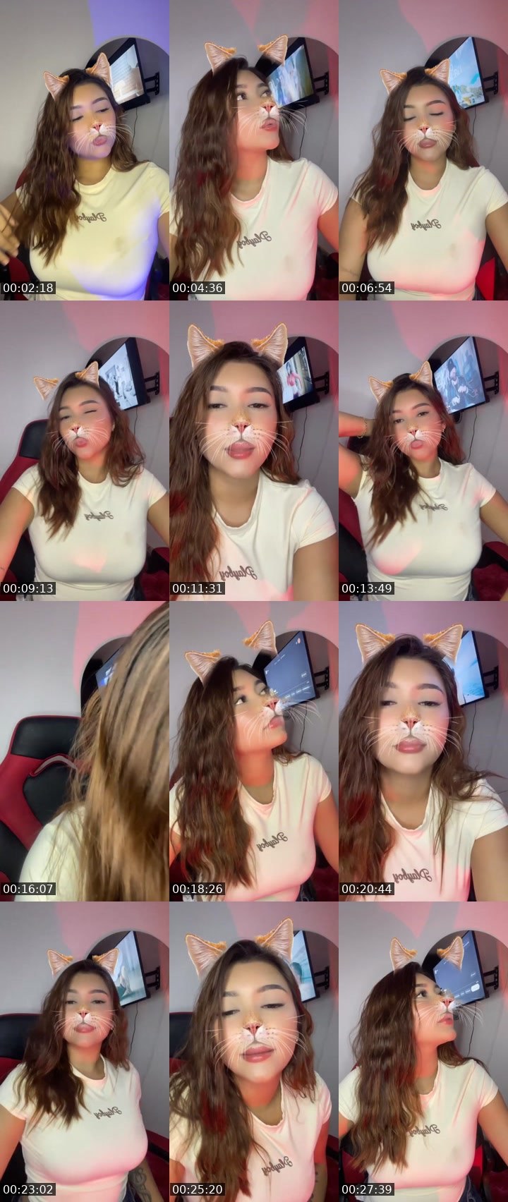 Contact-sheet preview of 🌐Julii💋's Liveme recording