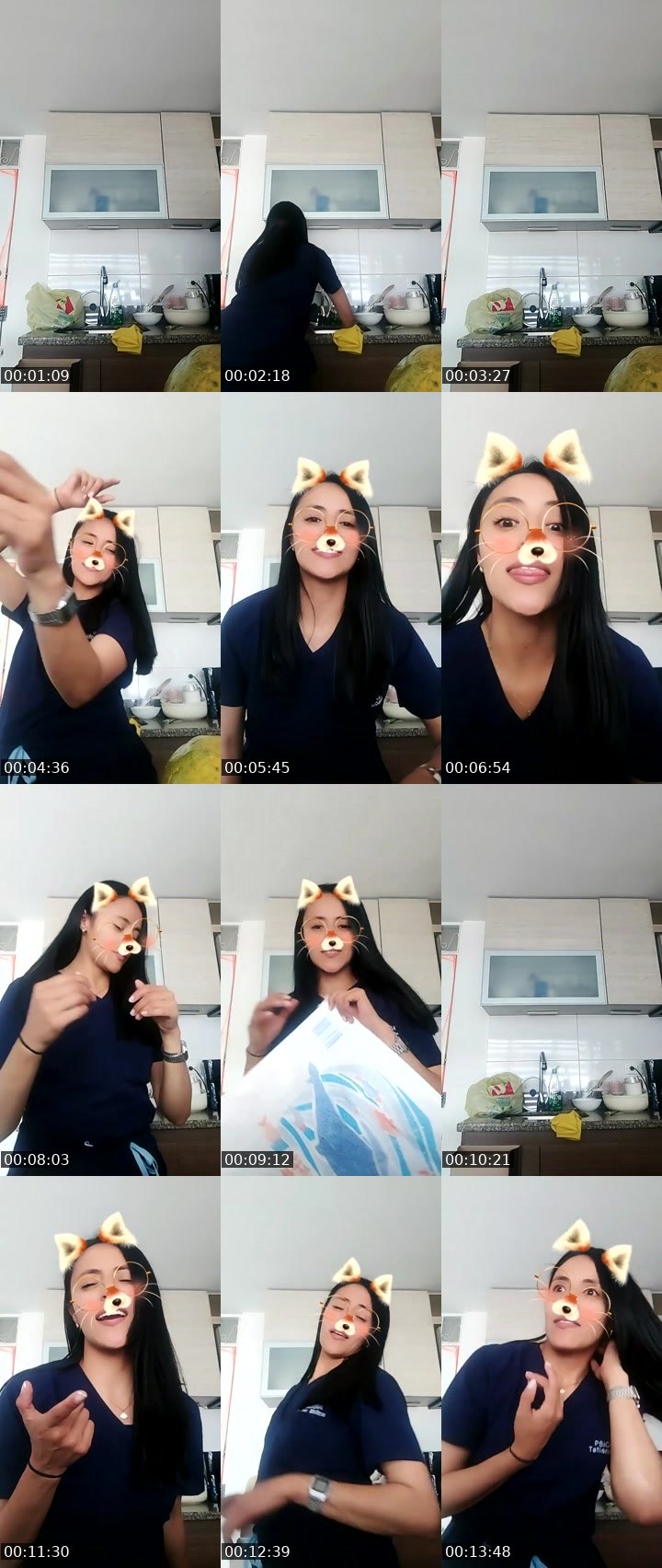 Contact-sheet preview of 🧿🧿MIMI🧿🧿's Liveme recording