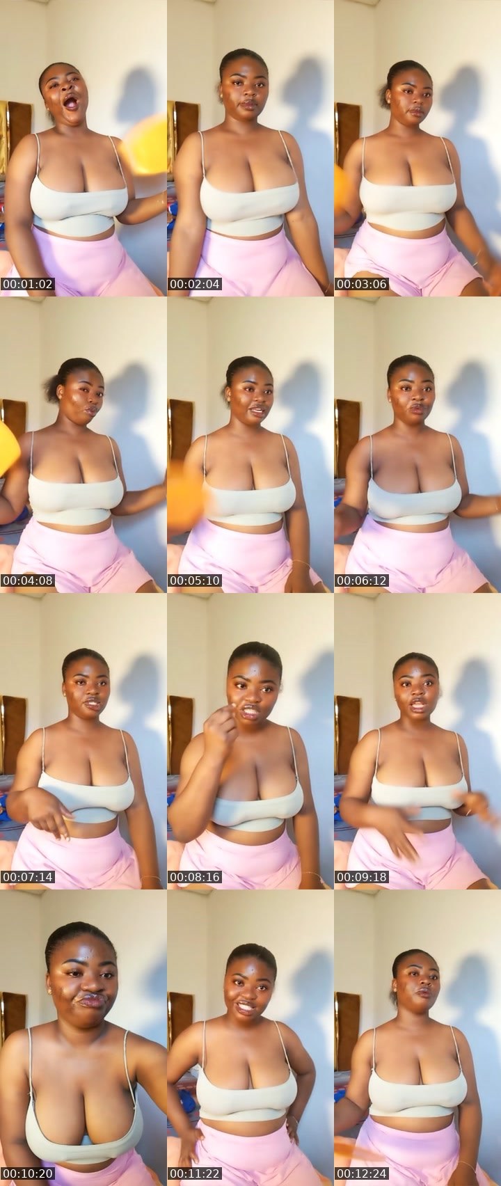 Contact-sheet preview of Prettypanda🥰's Liveme recording