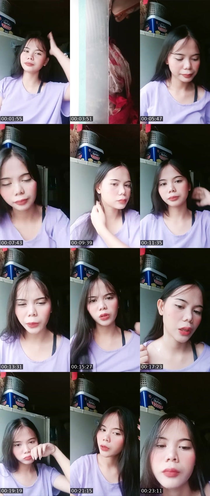 Contact-sheet preview of ♛ ₚₕ Mae ✨'s Liveme recording