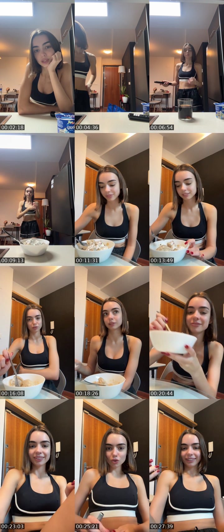 Contact-sheet preview of Maryangel🤍🥥40k's Liveme recording