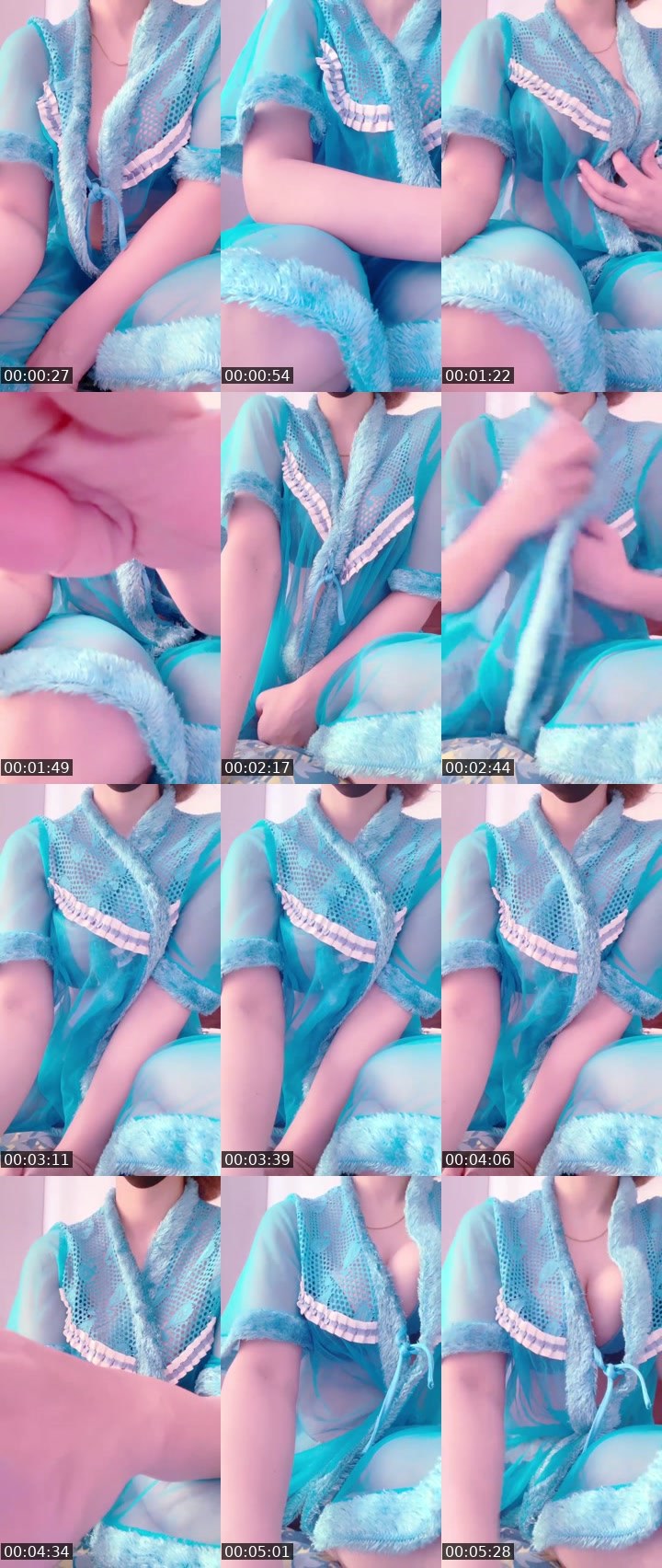 Contact-sheet preview of 🌟 bombshell 🥵🎃's Liveme recording