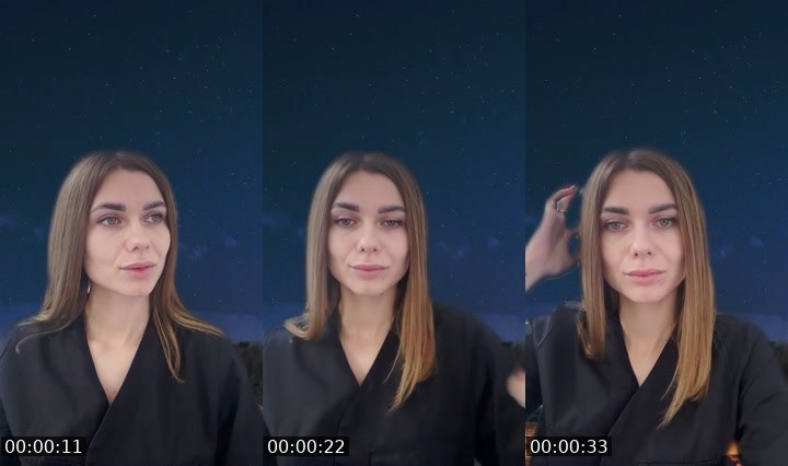Contact-sheet preview of Yuliii's Liveme recording