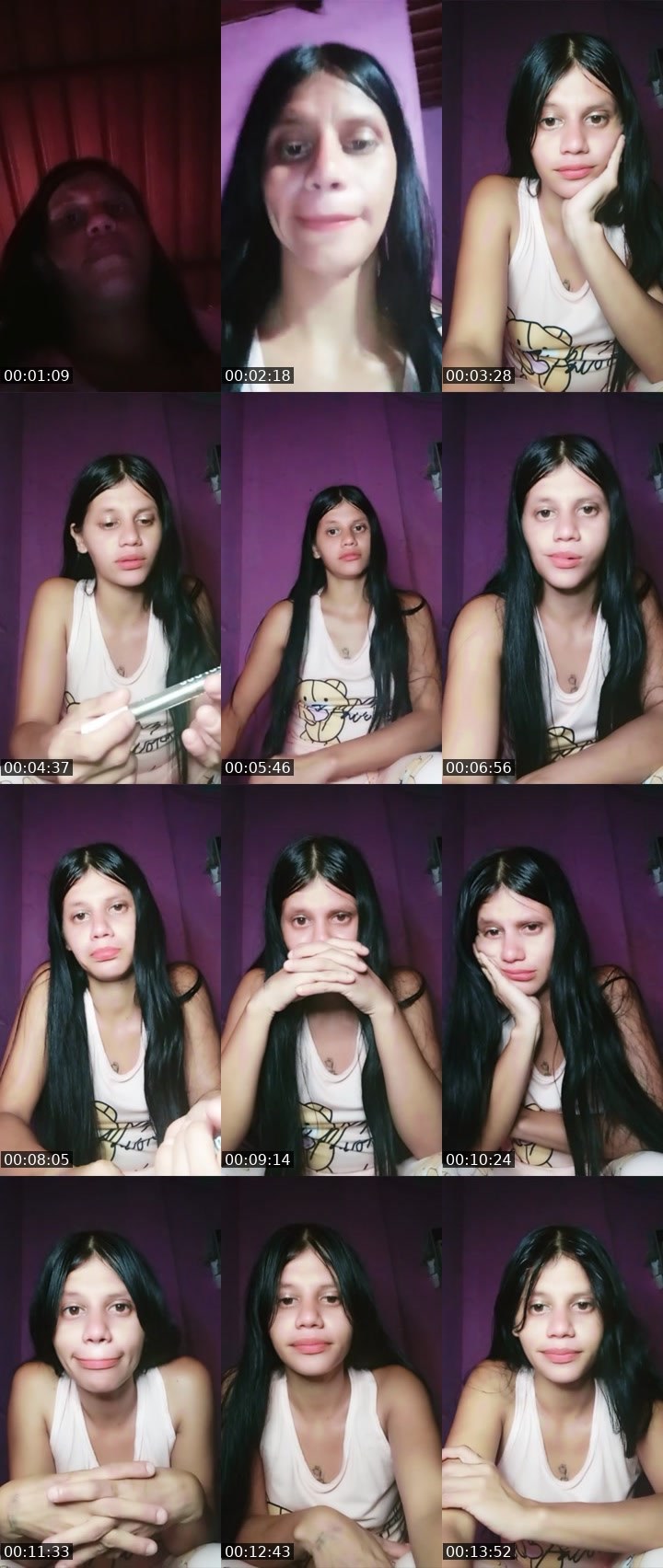 Contact-sheet preview of 🍭Candy☁️'s Liveme recording