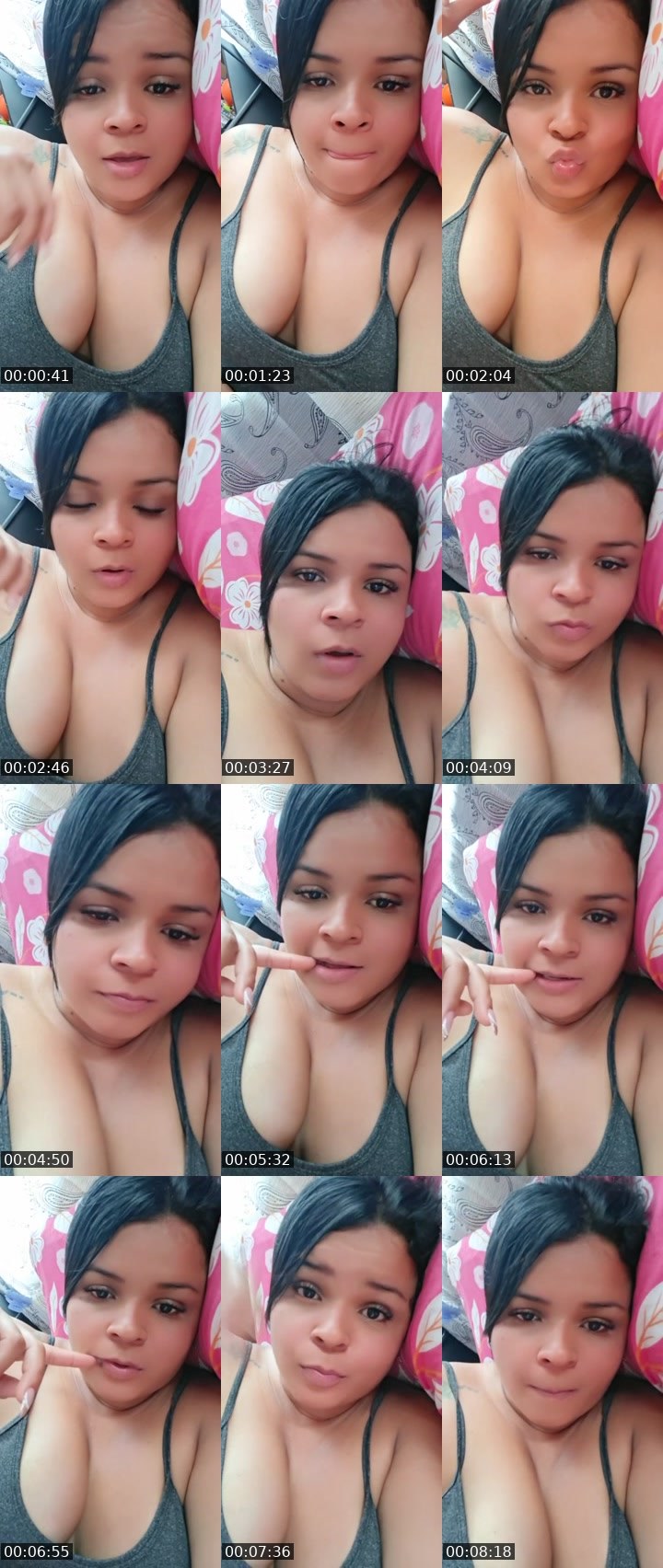 Contact-sheet preview of teffy909090's Liveme recording