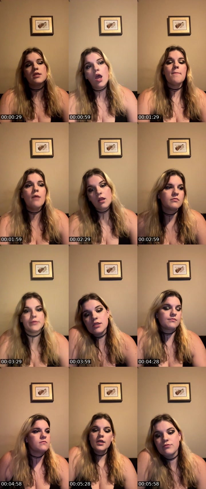 Contact-sheet preview of Smarties🤓😘's Liveme recording