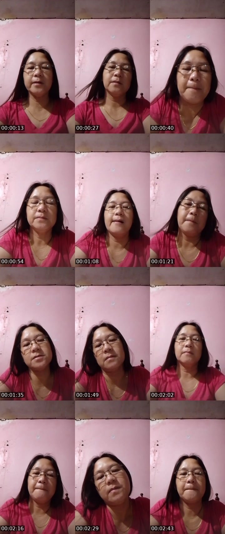 Contact-sheet preview of 🔴daisyyyy💤's Liveme recording