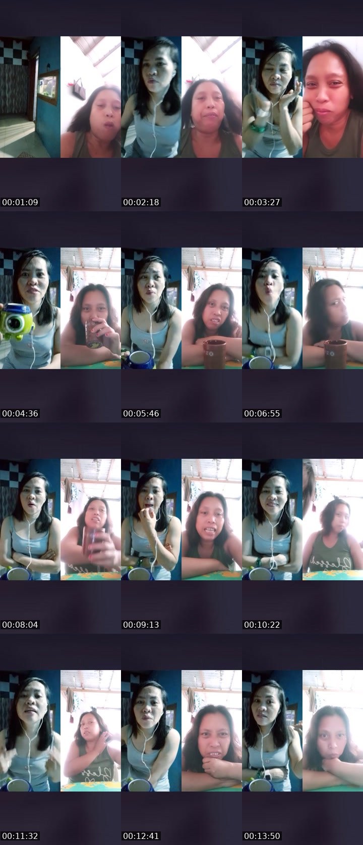 Contact-sheet preview of 🟪🦅LEANNE🟪's Liveme recording