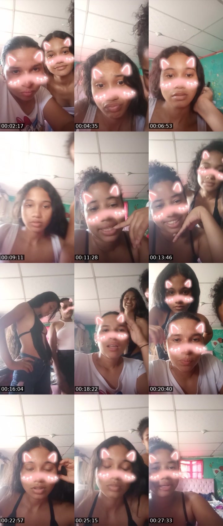 Contact-sheet preview of DayanaV's Liveme recording