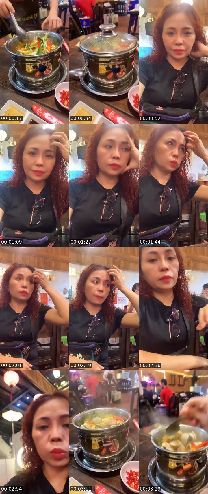 Contact-sheet preview of Kimkim🏃‍♀️🏃‍♀️'s Liveme recording
