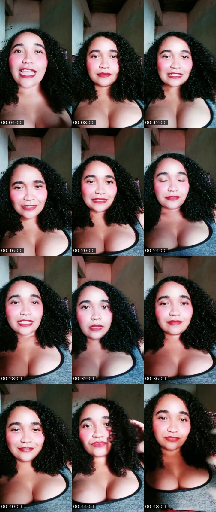 Contact-sheet preview of DarkQueen👑's Liveme recording