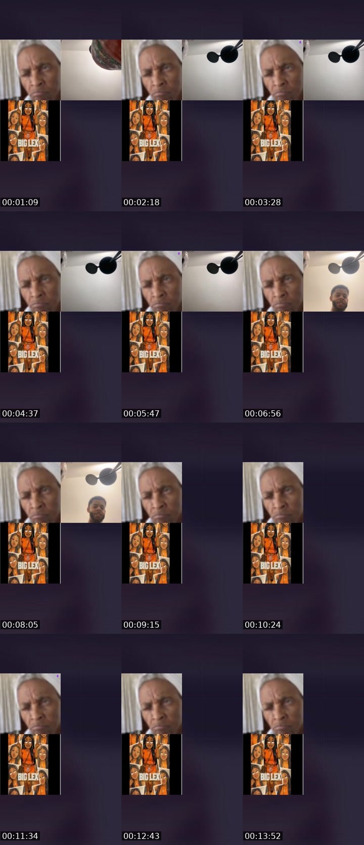 Contact-sheet preview of Indiee💕's Liveme recording