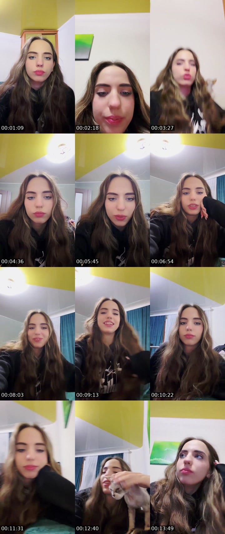 Contact-sheet preview of linceyy's Liveme recording