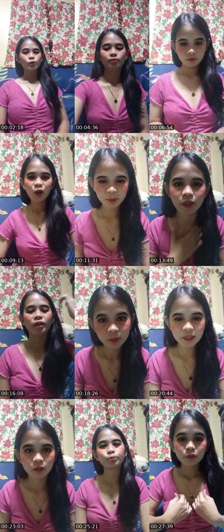 Contact-sheet preview of 🍃🫅Aira🌼's Liveme recording