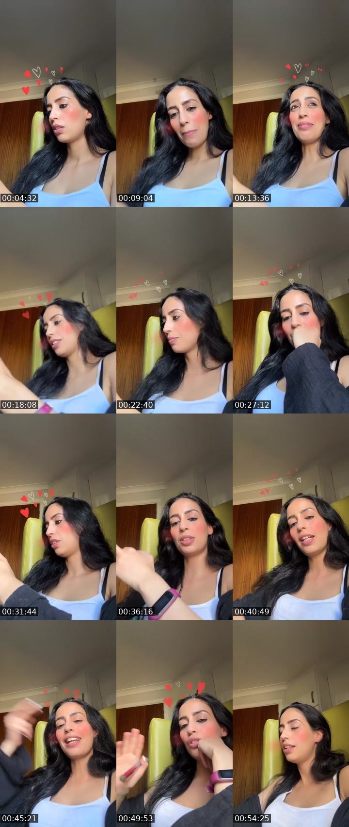 Contact-sheet preview of 𝐌𝐘𝐒𝐓𝐄𝐑𝐘 🐝's Liveme recording