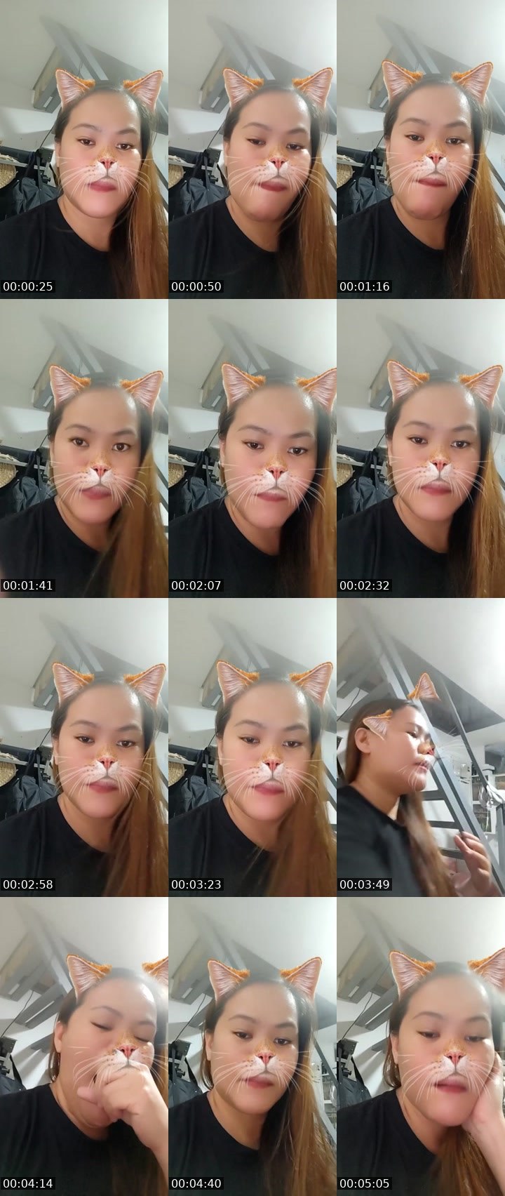 Contact-sheet preview of TA Ghost Angel - NP's Liveme recording