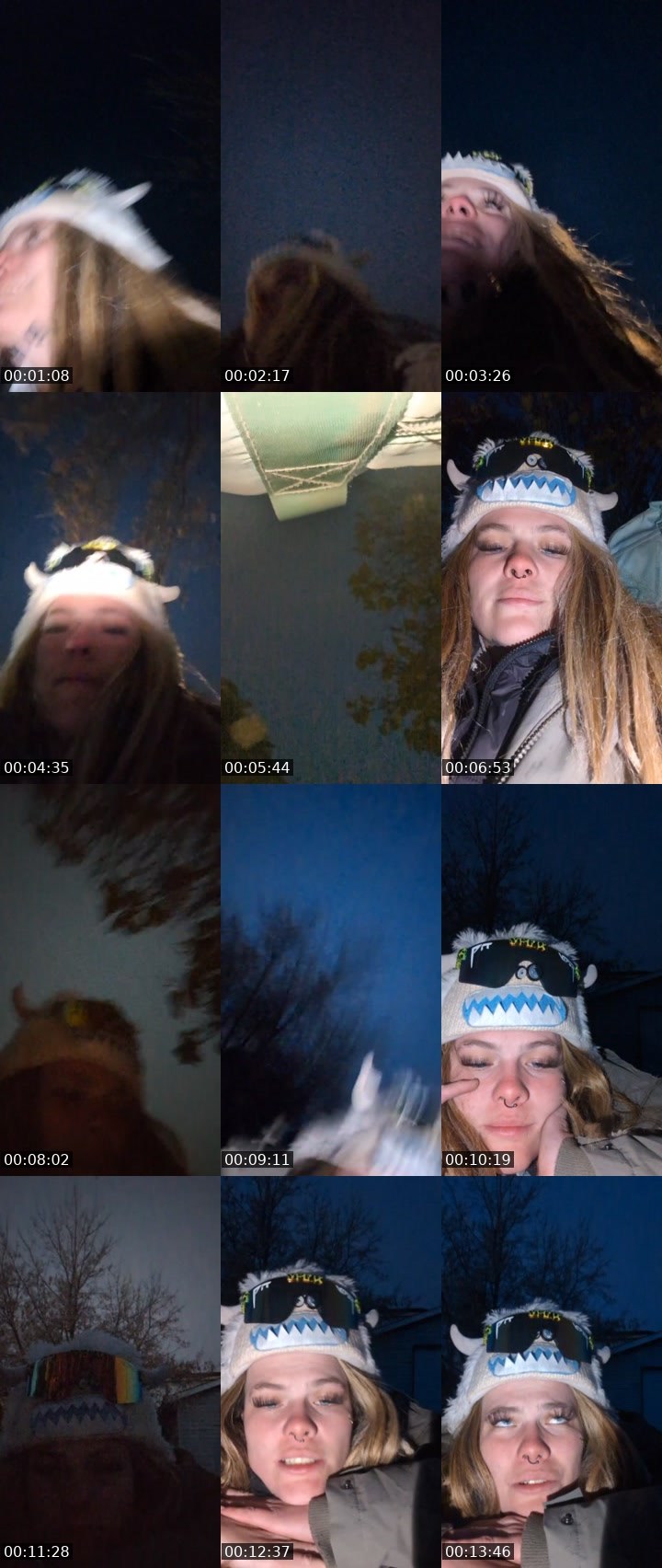Contact-sheet preview of skyfullofass's Liveme recording