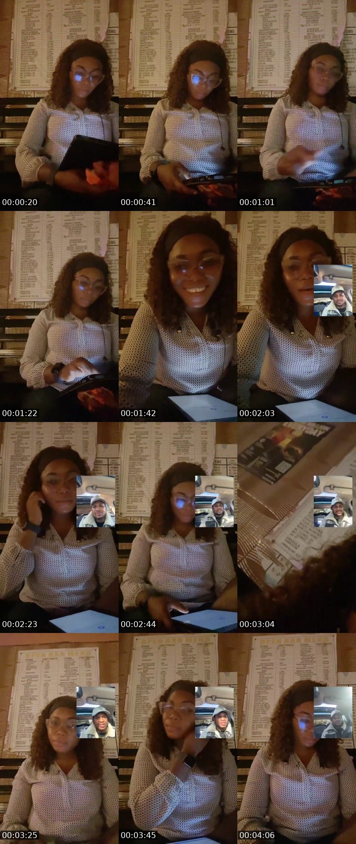 Contact-sheet preview of ✯💸😈13k Daniella☞💓's Liveme recording