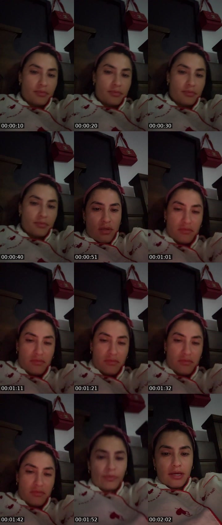 Contact-sheet preview of Victoria😌🍓's Liveme recording