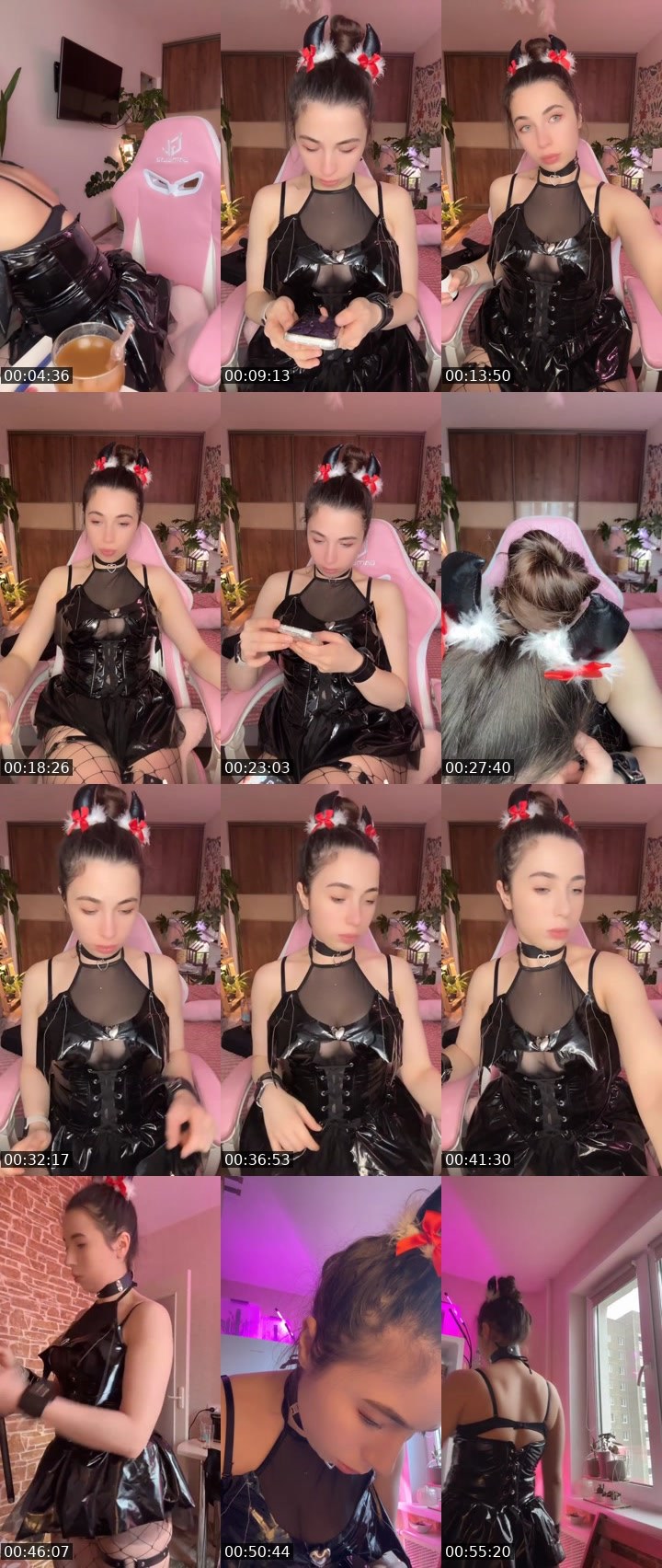 Contact-sheet preview of 👑SillyGoose 🪿's Liveme recording