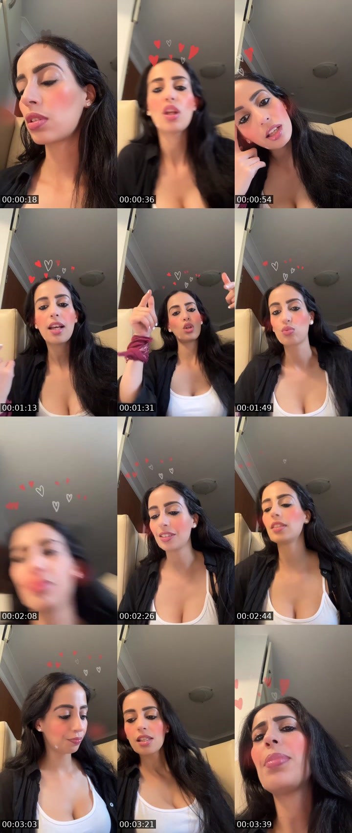 Contact-sheet preview of 𝐌𝐘𝐒𝐓𝐄𝐑𝐘 🐝's Liveme recording