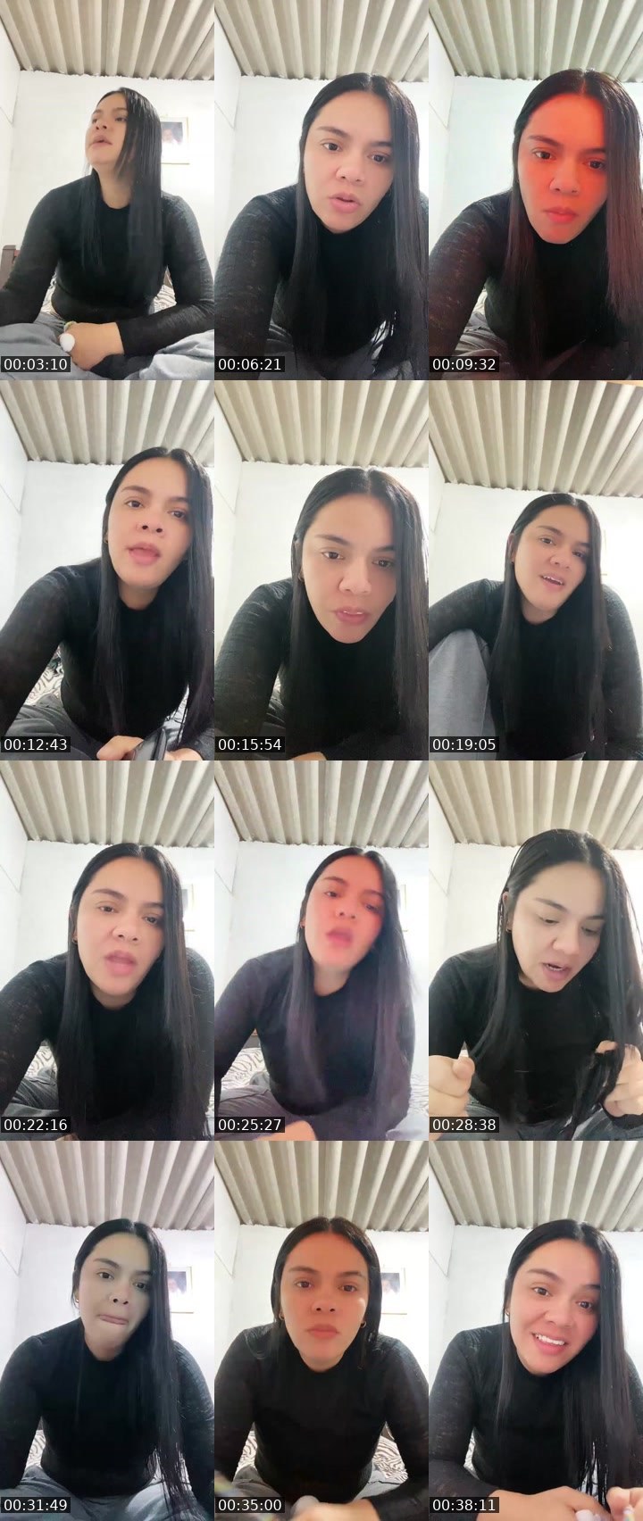 Contact-sheet preview of 🌐MELISSA OSPINA🪽✨'s Liveme recording