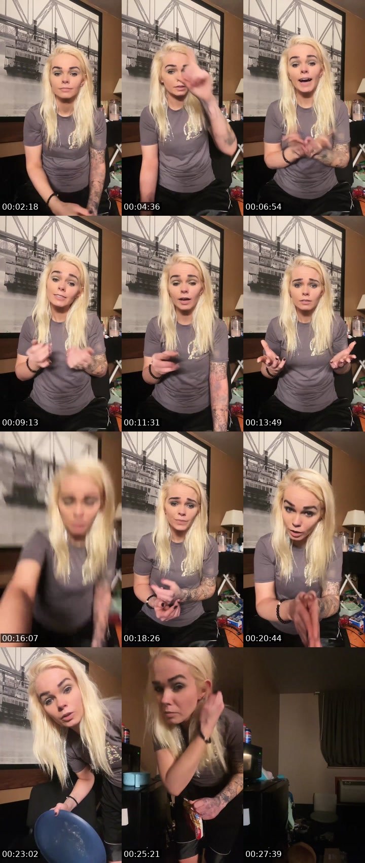 Contact-sheet preview of S4mmy4nn's Liveme recording