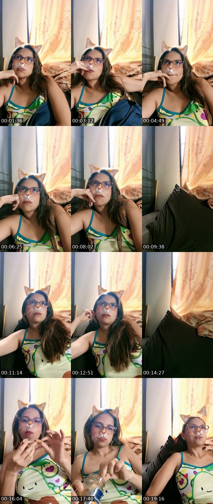 Contact-sheet preview of 💜F🪩Ⓡever👑's Liveme recording