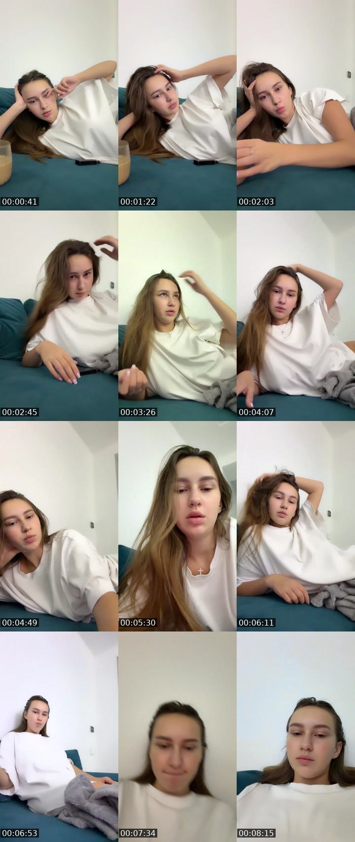 Contact-sheet preview of Princess👑👸's Liveme recording