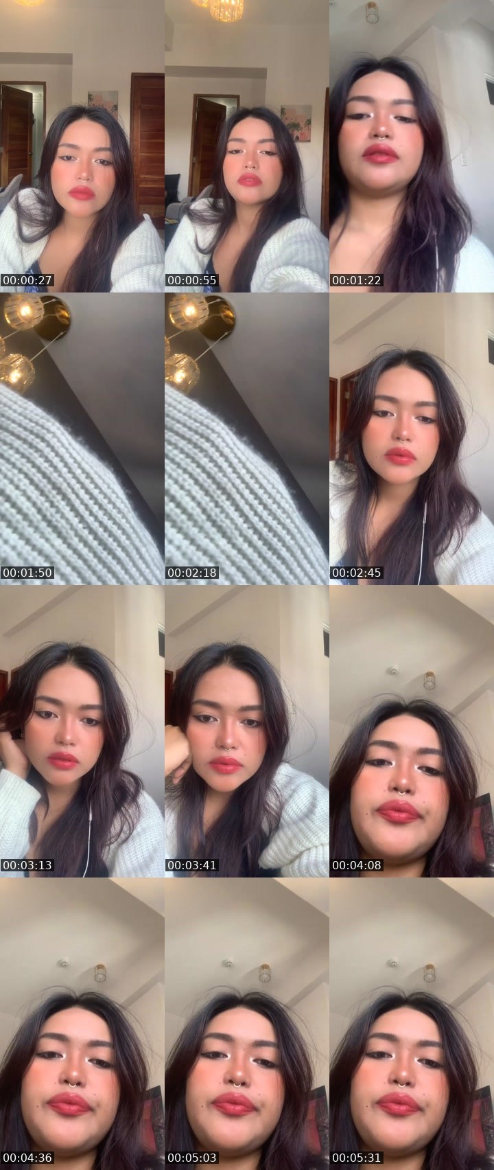 Contact-sheet preview of 👸🏻Eve 🦄's Liveme recording