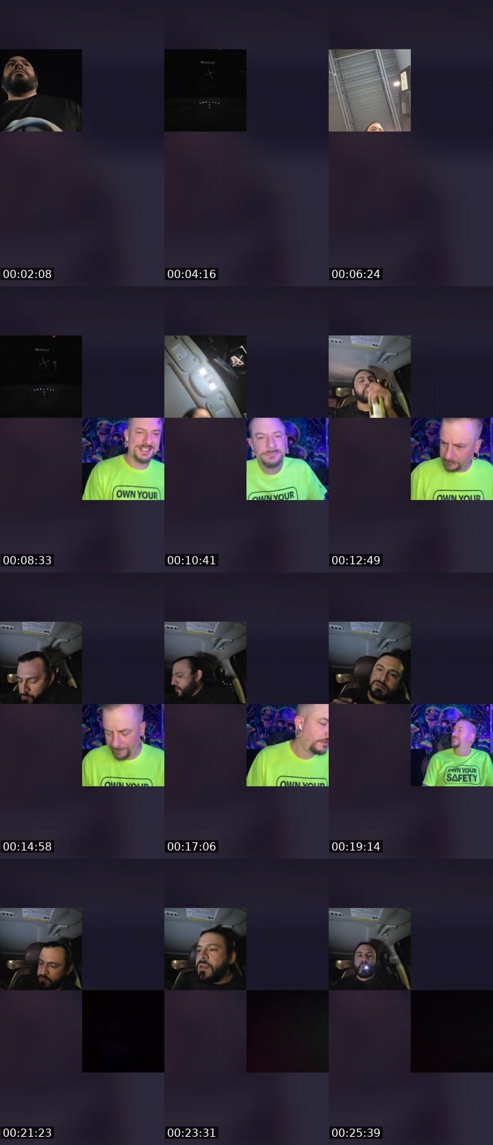 Contact-sheet preview of 𝕃ucas 𝕊corpio's Liveme recording
