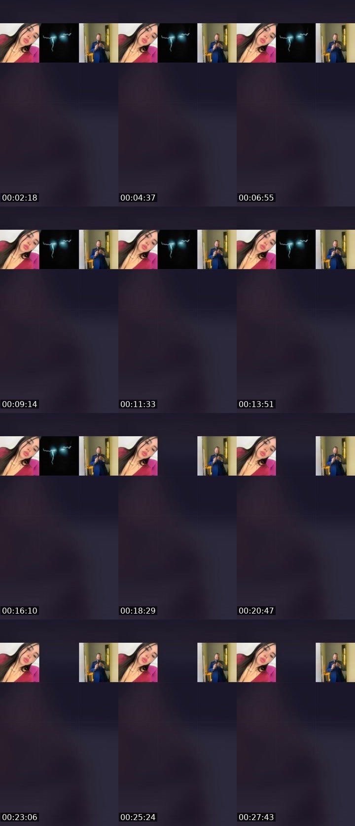 Contact-sheet preview of katti🏩Dra💞's Liveme recording