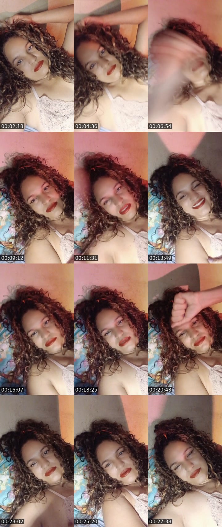 Contact-sheet preview of kamylla 🫦🔥's Liveme recording