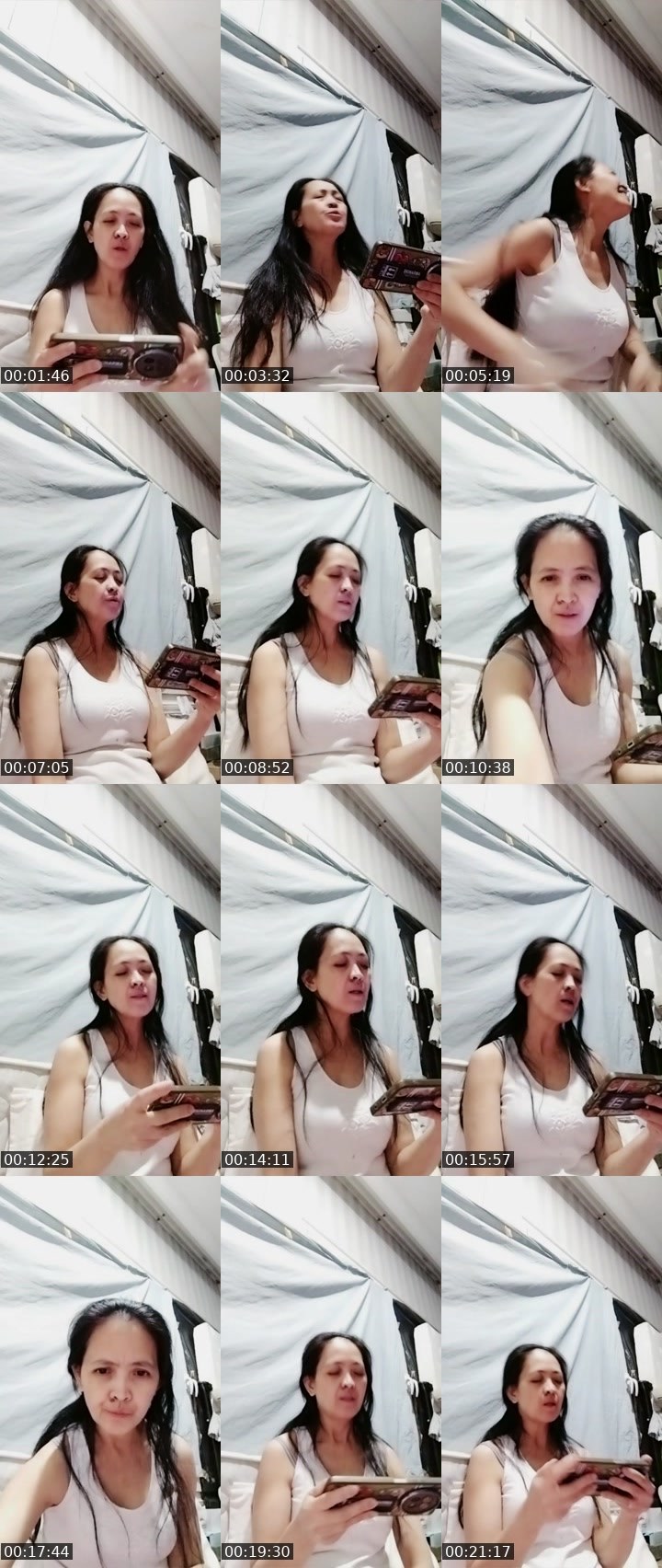 Contact-sheet preview of 🏄xiao Mae's Liveme recording