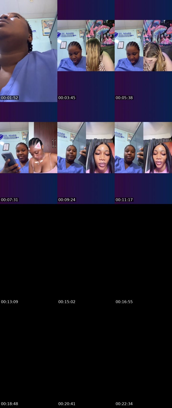 Contact-sheet preview of JADĘLLA's Liveme recording