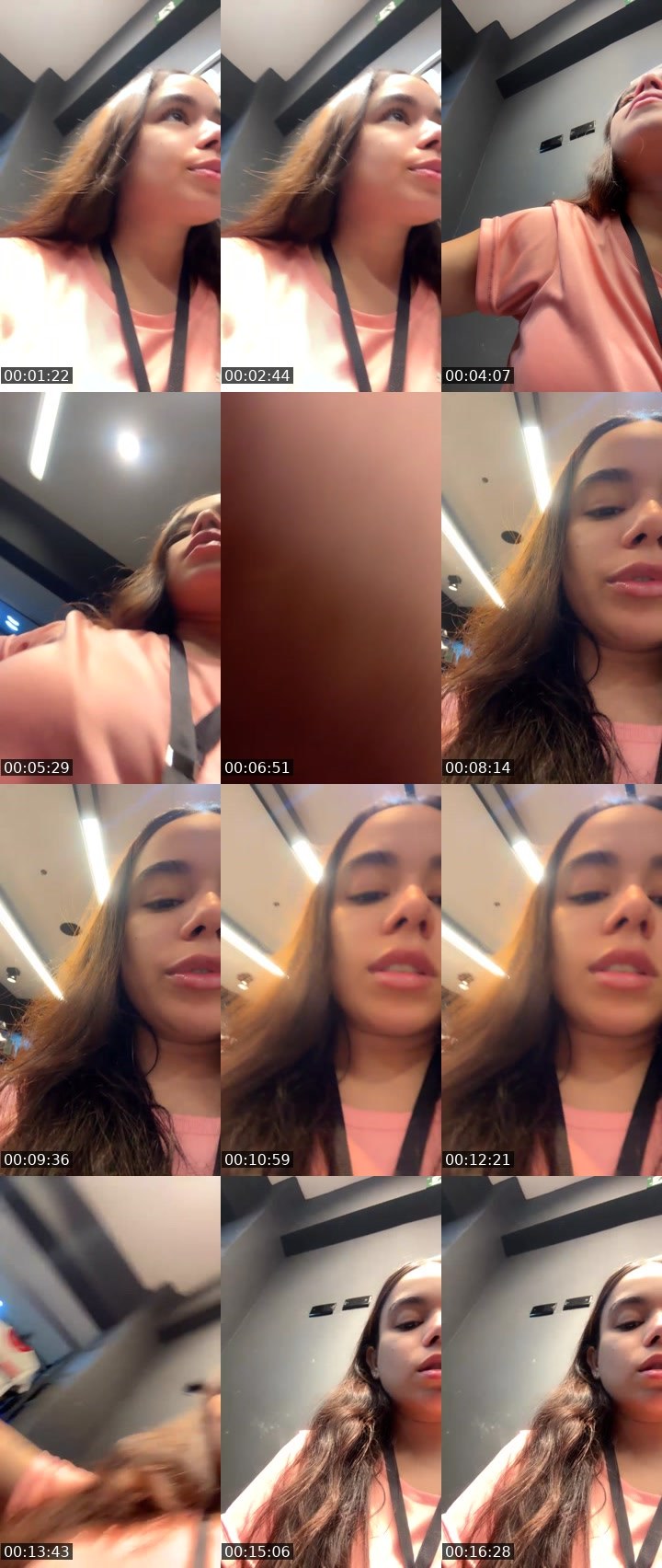 Contact-sheet preview of SweetCherry🍒's Liveme recording